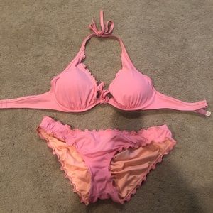 Victoria secret halter bikini set